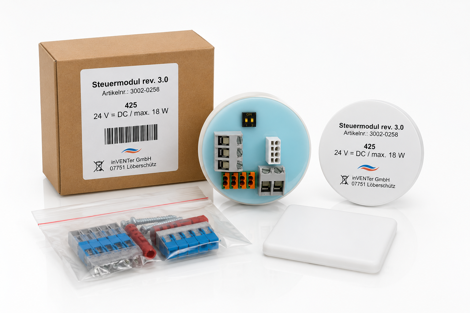 Inventer Clust-Air-Modul CAM17 s teplotním a vlhkostním senzorem