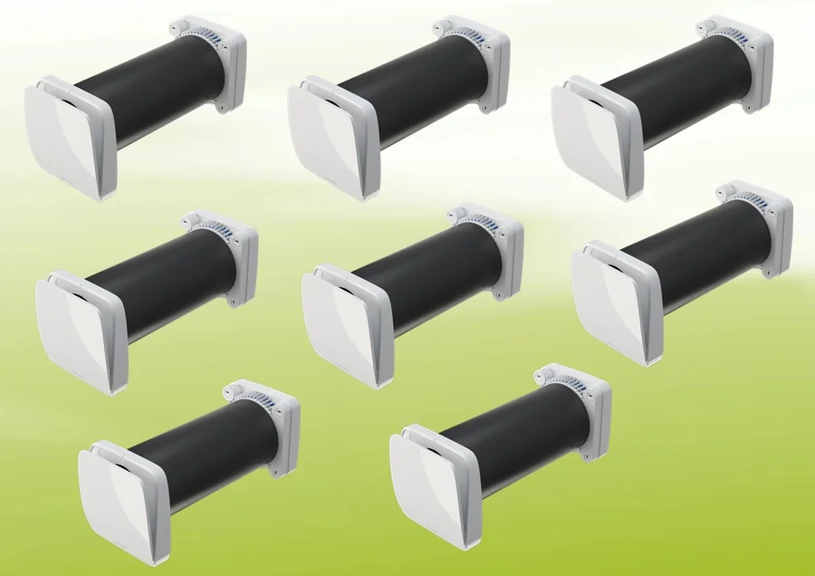 8x Südwind Ambientika advanced+ Větrací set