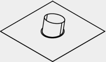 Viessmann Střešní prostup DN160/180 úhel 20-50° černý 7501787