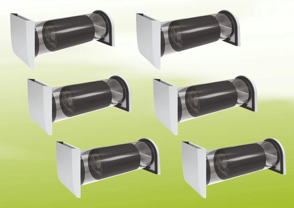 6x Viessmann Vitovent 050-D Typ H20E A43 bez ovládacího panelu - nerez - Z025294
